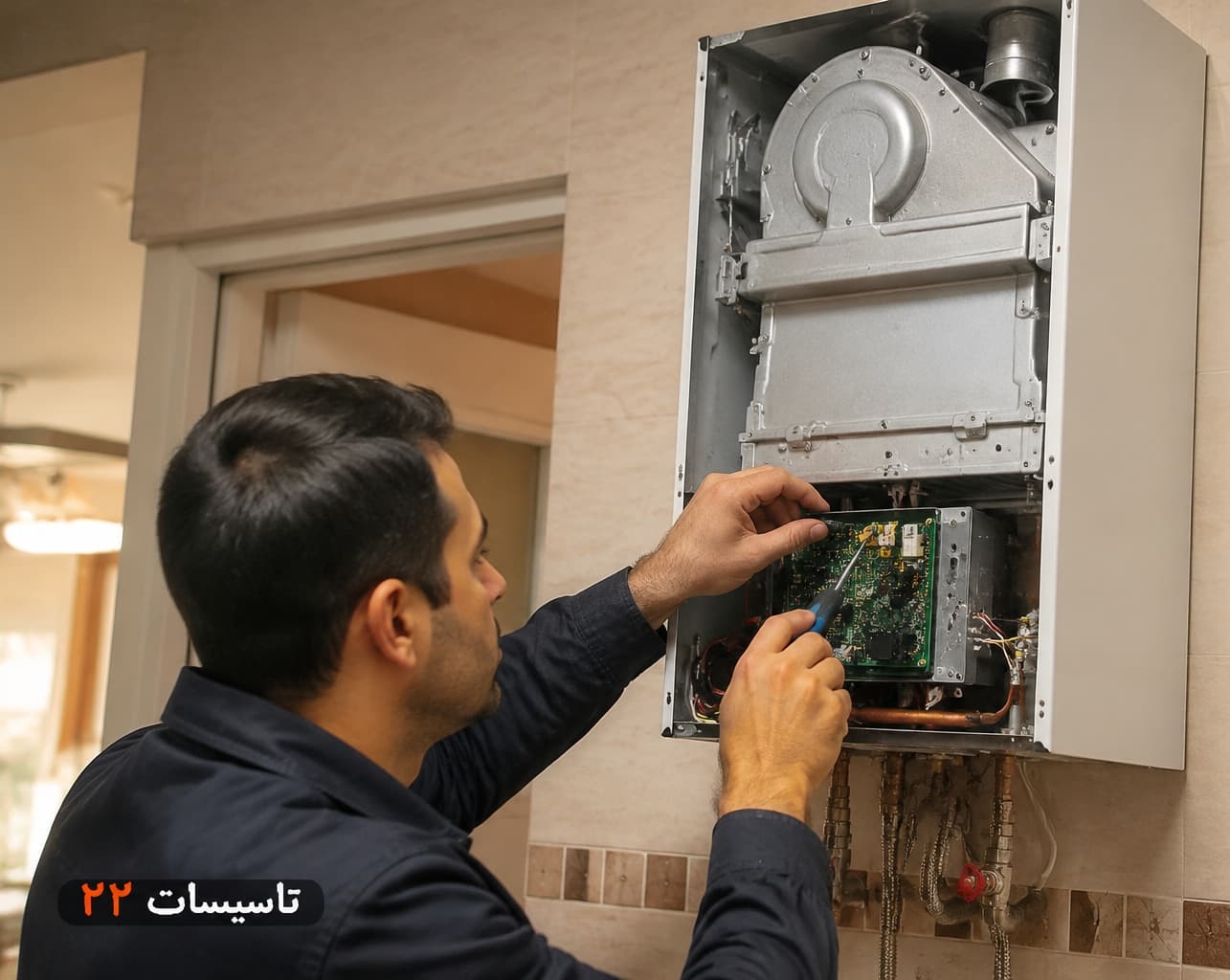 تعمیر و سرویس برندهای مختلف پکیج