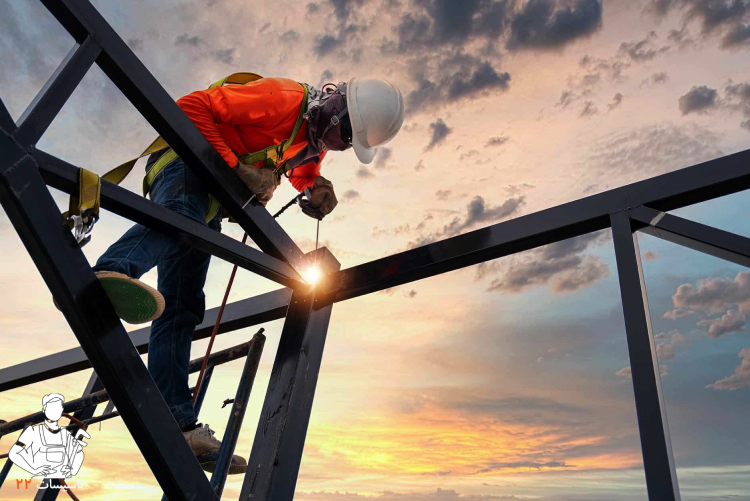 جوشکاری ساختمان های فلزی