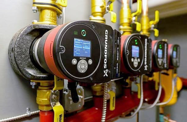 پمپ سیرکولاتور موتورخانه